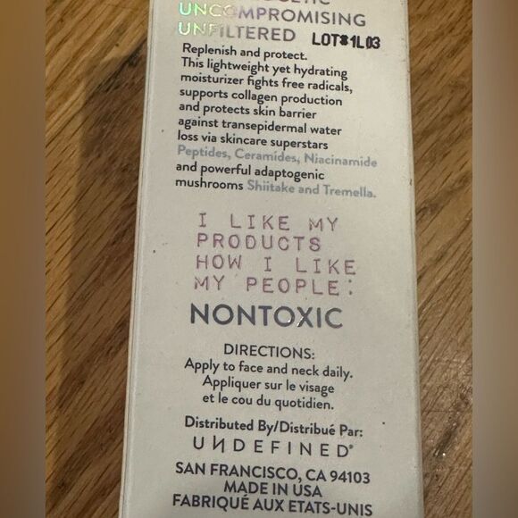 Undefined Beauty Moisturizer - Picture 3 of 3